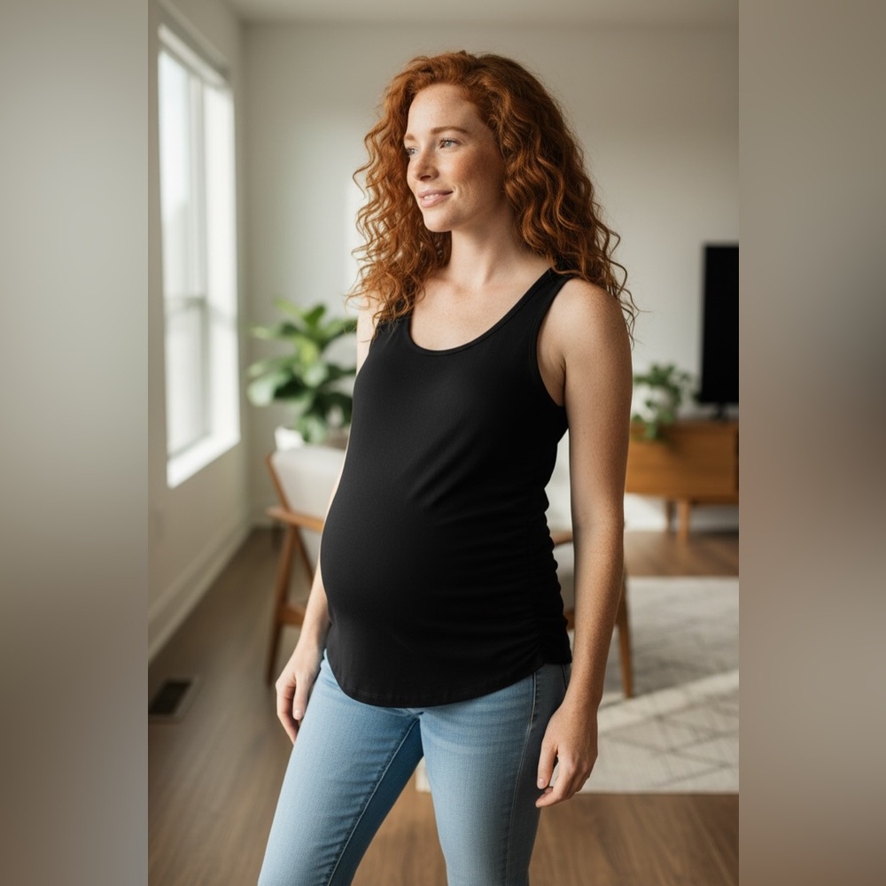 2xHP (MOTHERHOOD) • maternity tank top